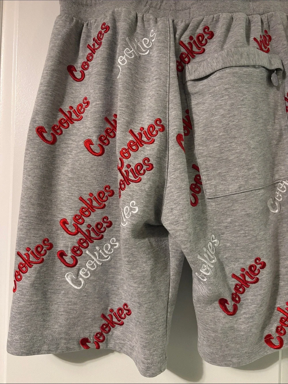 COOKIES Grey Men's Shorts